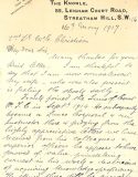 Clark FN's Brother's Letter - page 1