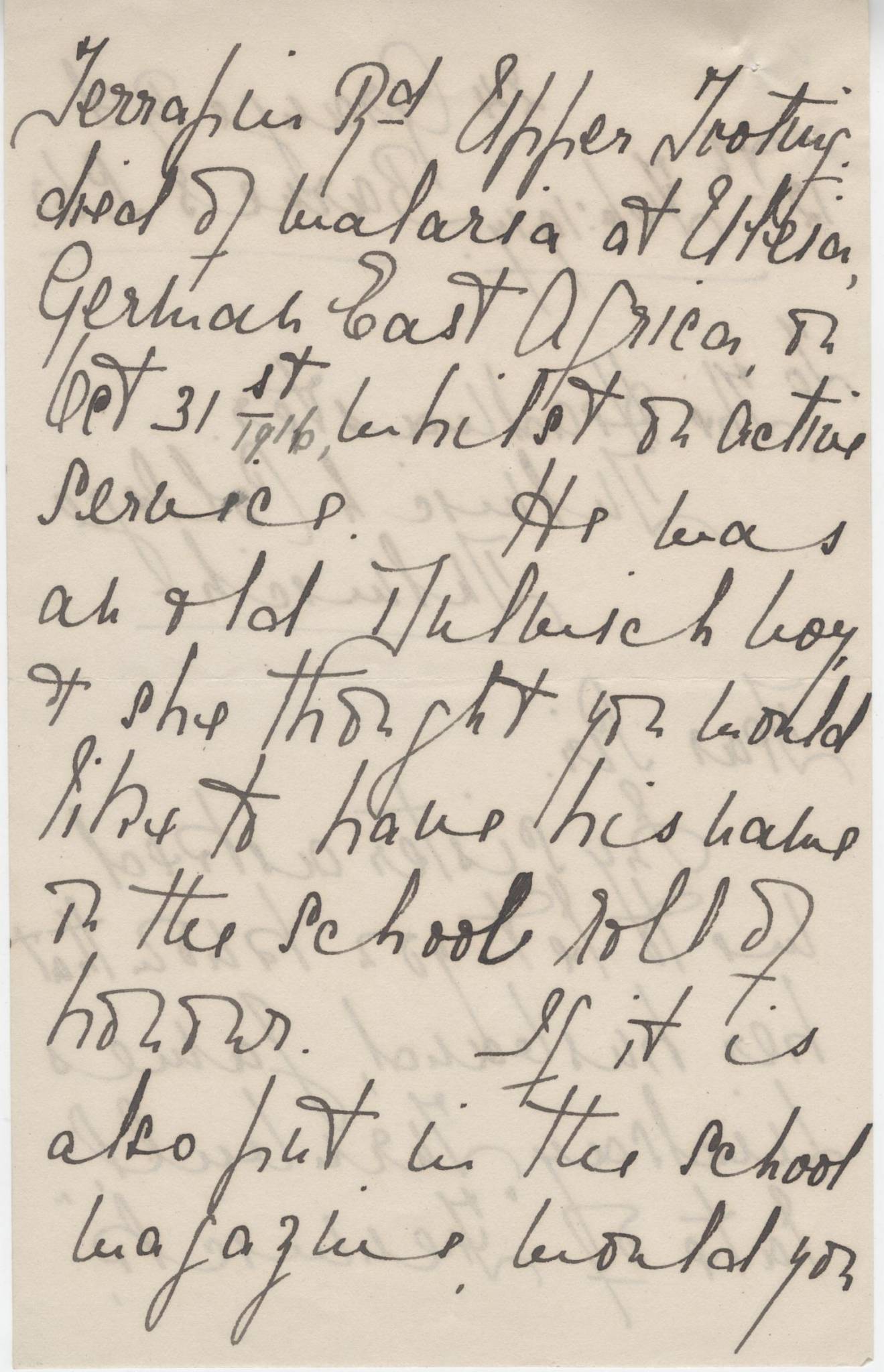 Turnbull JL First Sister In Law Letter 2
