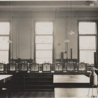 Biology Laboratory in Science Building c. 1906