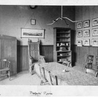The interior of the Prefects Room, taken 1903
