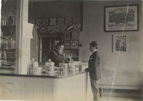The Buttery at the College, taken in the early 1900s