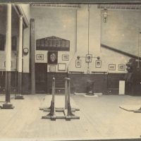 The Dulwich College gym, 1909